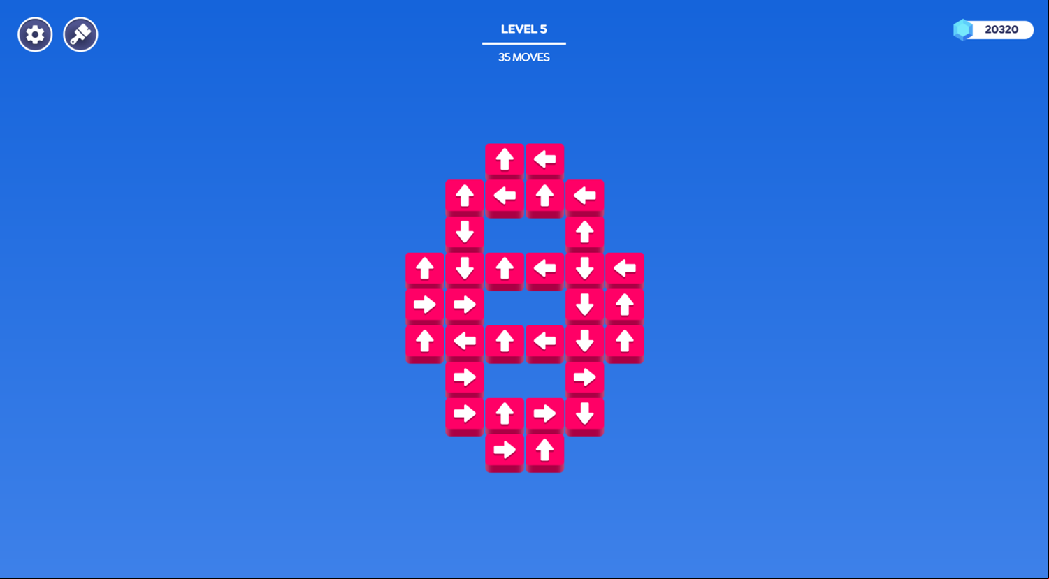 Unpuzzle Master Game Next Level Screenshot.