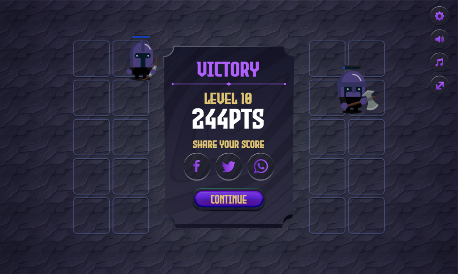 War Tactics Game Complete Screen Screenshot.