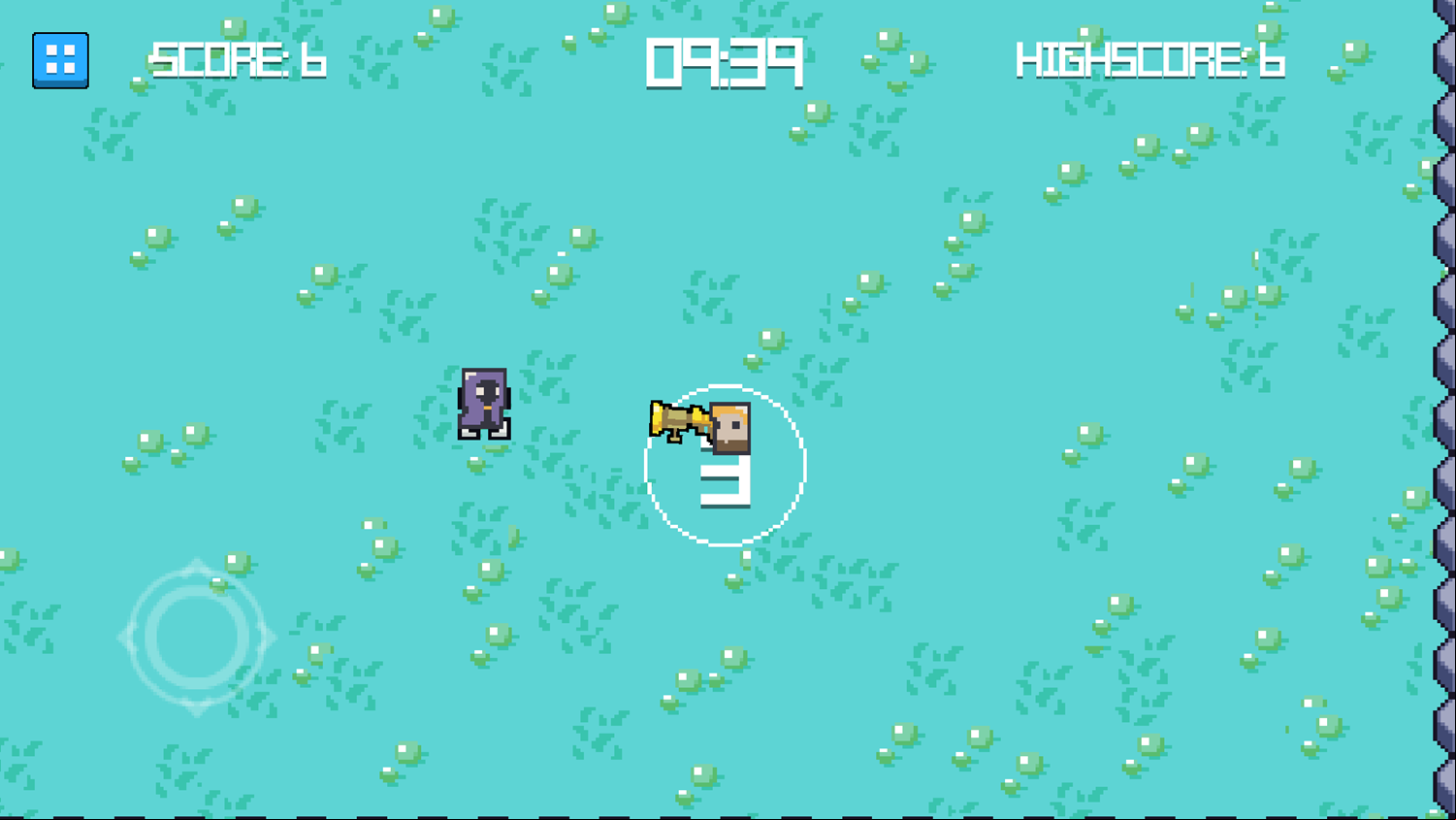 Weapon Zone Game Start Screenshot.